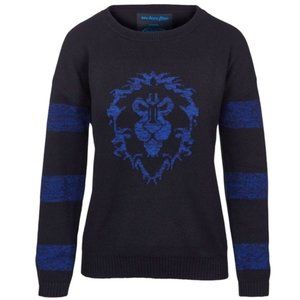 WeLoveFine World of Warcraft Alliance Sweater NWT